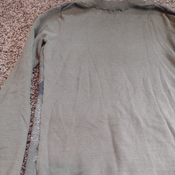 Express Army Green Camo Sweater - Picture 4 of 4